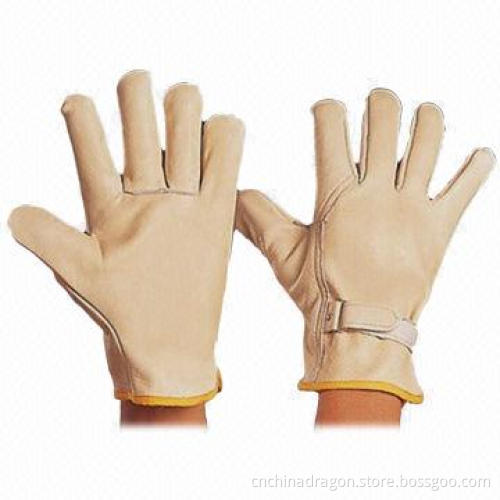 Driver's Glove, Hook-and-loop Strap